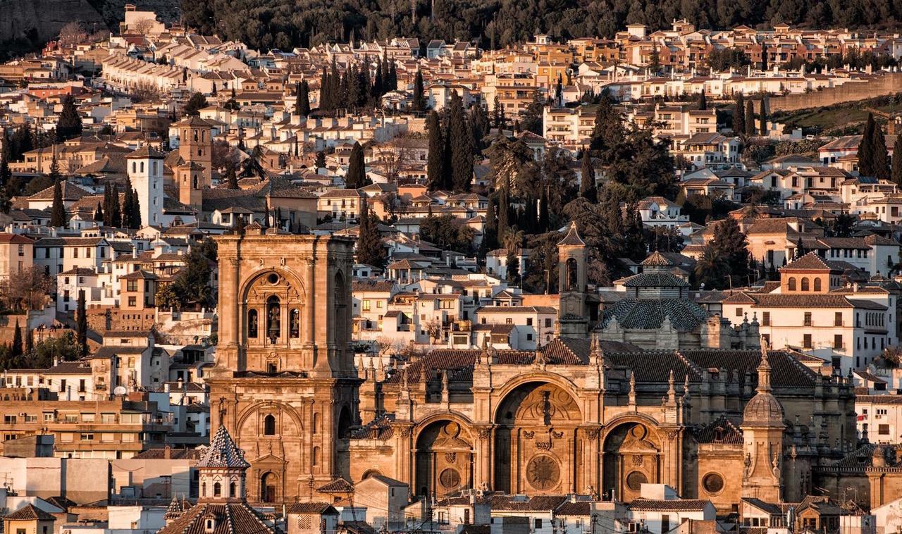 El Palomar De La Catedral Atico Espectacular Apartment Granada Luaran gambar